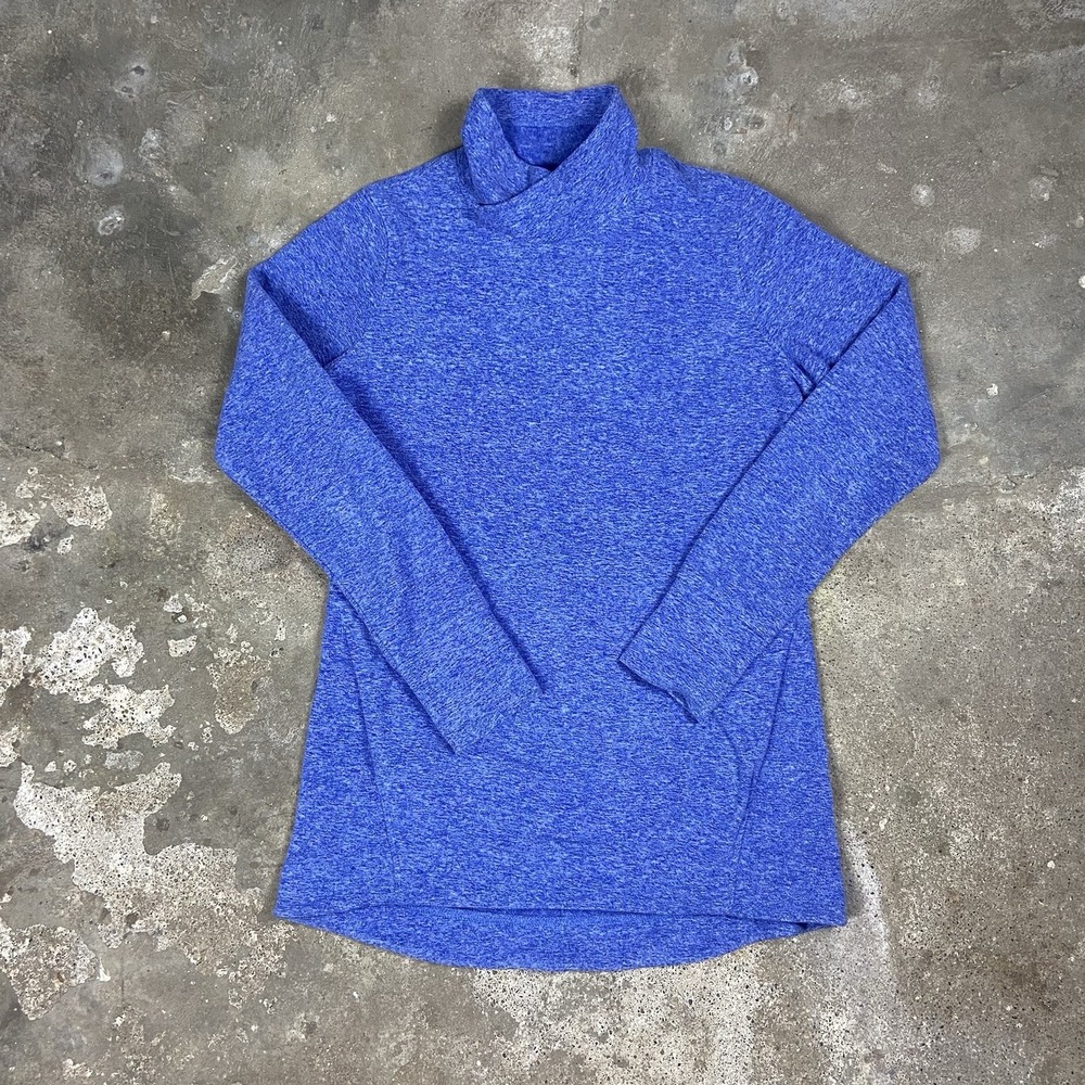 Duluth Turtleneck Sweater Women's Size Small Blue Long Sleeve Pullover